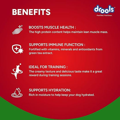 Drools Dog Treats Creamy Chicken & Spinach