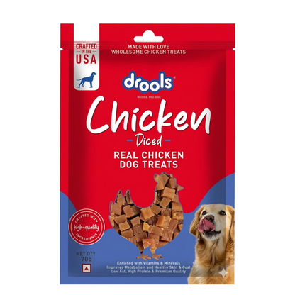 Drools Chicken Diced Dog Treats