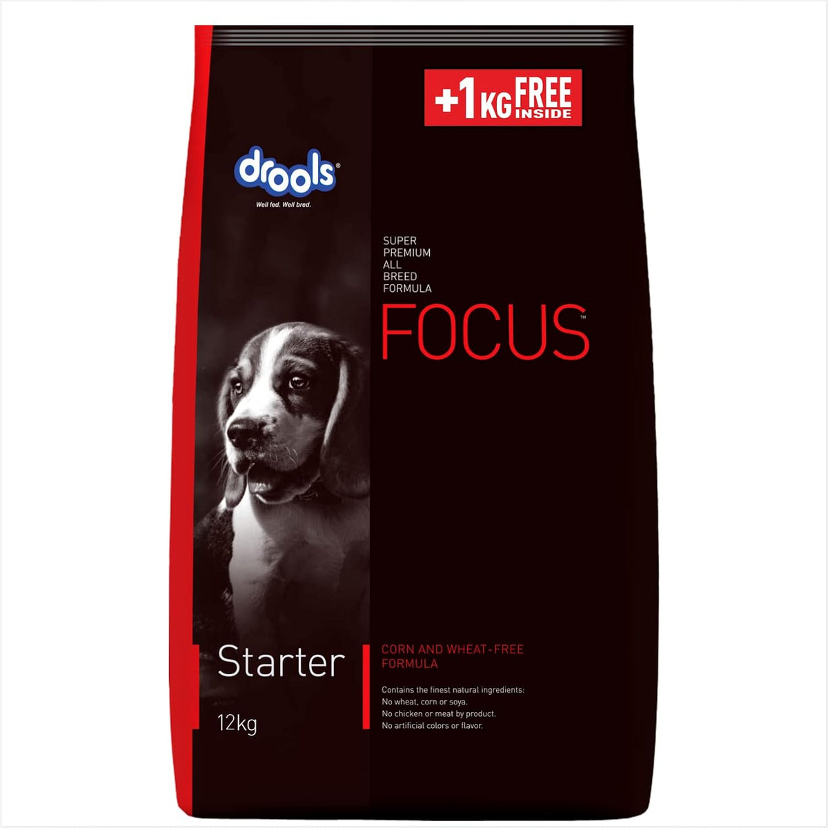 Drools Focus Adult Super Premium Dog Dry Food Bag