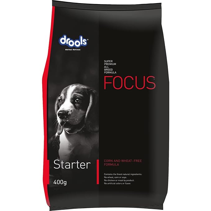 Drools Focus Starter Super Premium Dog Food Bag
