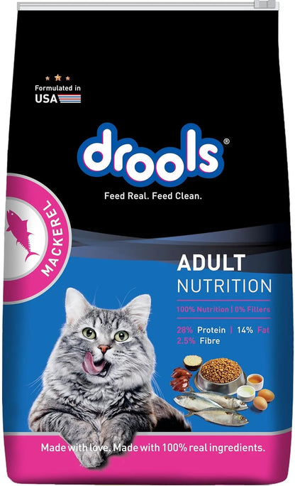 Drools Mackerel Adult Cat Dry Food