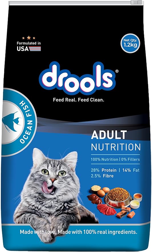 Drools Ocean Fish Adult Cat Dry Food
