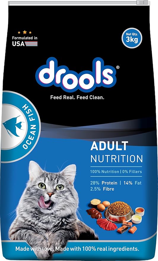 Drools Ocean Fish Adult Cat Dry Food