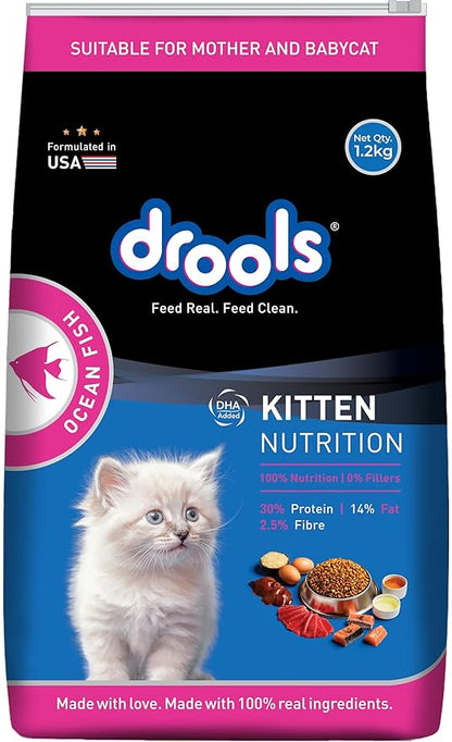 Drools Ocean Fish Kitten Dry Food