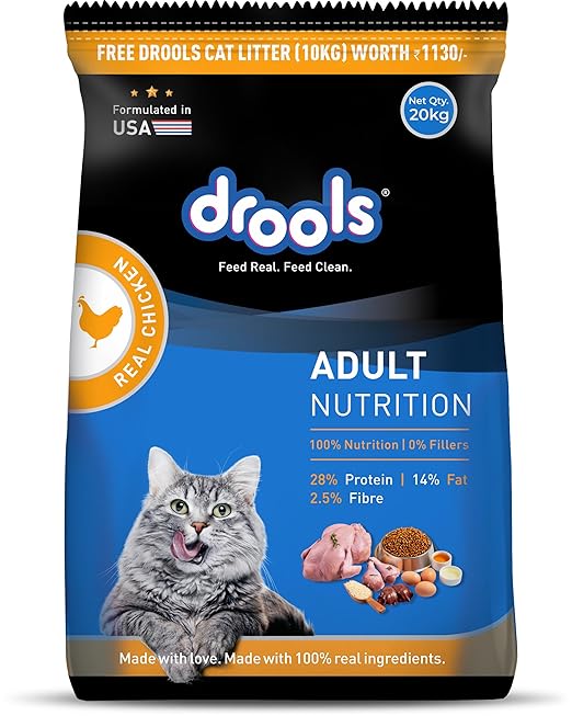 Drools Real Chicken Adult Cat Dry Food