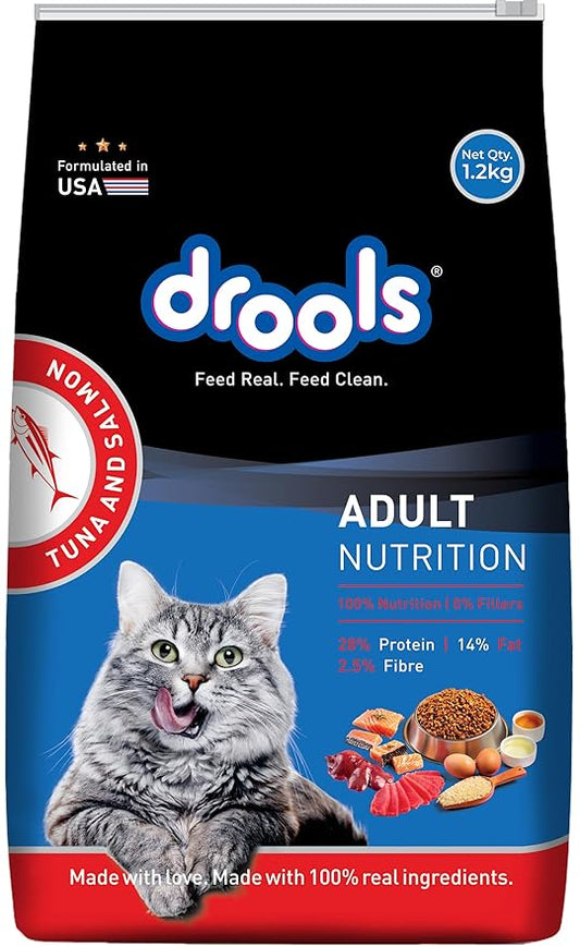 Drools Tuna & Salmon Adult Cat Dry Food