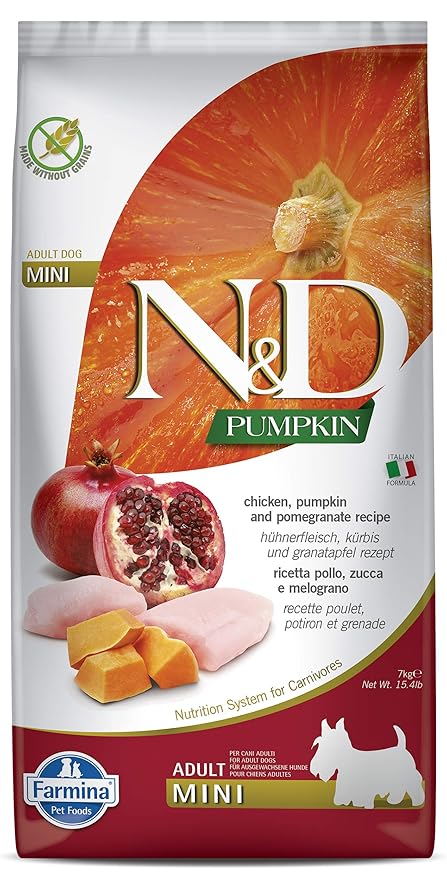 Farmina N&d Pumpkin Chicken & Promo Mini Adult Dog Dry Food