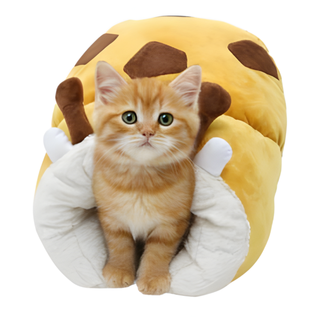 Cozy Giraffe Pet House & Bed