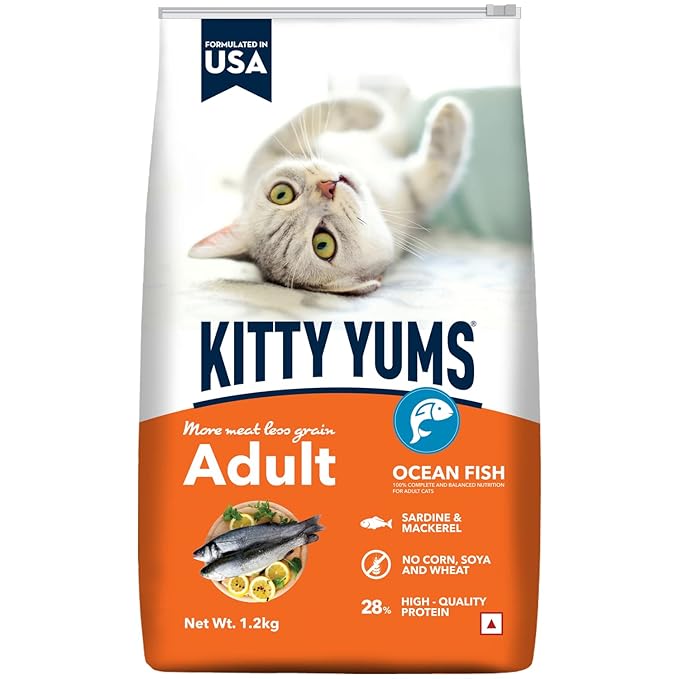 Kitty Yums Ocean Fish Adult Cat Dry Food