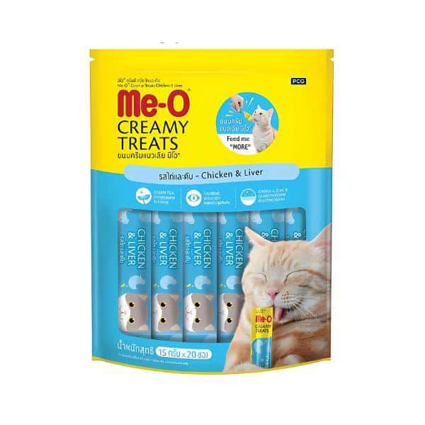 Meo-Creamy Treats Chicken & Liver75gm