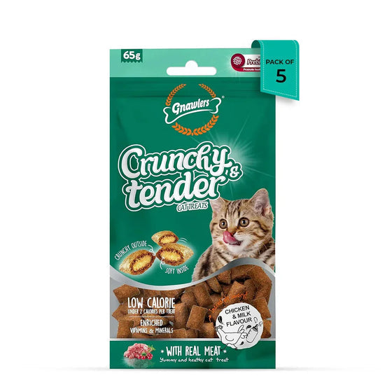 Gnawlers Crunchy & Tender Chicken & Milk Flavour - 65g - image 4