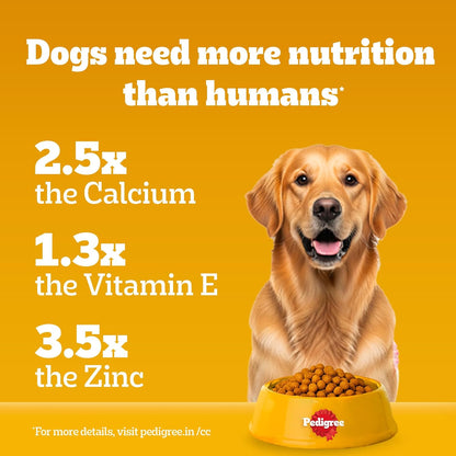 Pedigree 100% Vegetarian Adult & Puppy Dog Dry Food