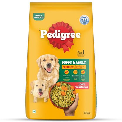 Pedigree 100% Vegetarian Adult & Puppy Dog Dry Food
