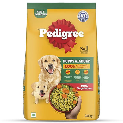 Pedigree 100% Vegetarian Adult & Puppy Dog Dry Food