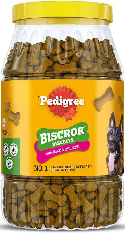 Pedigree Biscrok Chicken and Milk Dog Biscuit