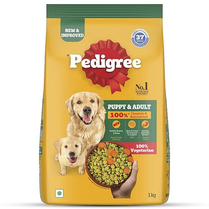 Pedigree 100% Vegetarian Adult & Puppy Dog Dry Food