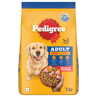 Pedigree Adult Chicken & Vegetables Dog Dry Food