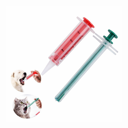 Pet Pill Feeder Set - Pet Pill Dispenser Kit for Cats & Dogs