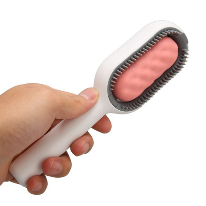 Self-Cleaning Pet Hair Removal Grooming Brush & Slicker Comb