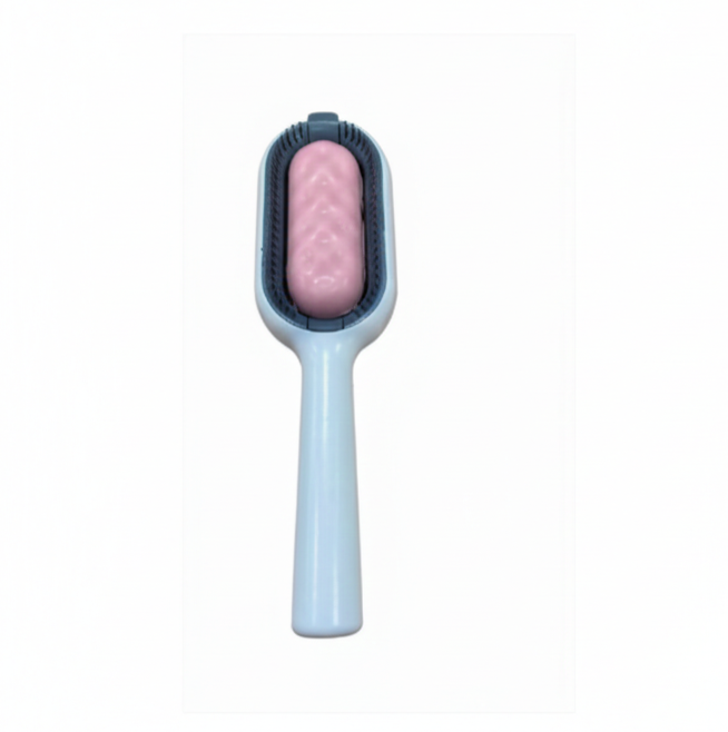 Self-Cleaning Pet Hair Removal Grooming Brush & Slicker Comb