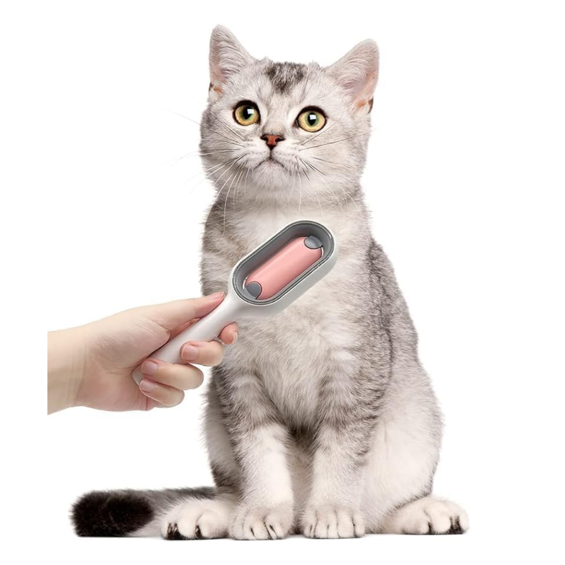 Self-Cleaning Pet Hair Removal Grooming Brush & Slicker Comb