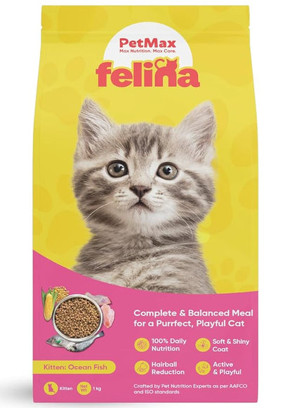 Petmax Felina Kitten - Ocean Fish