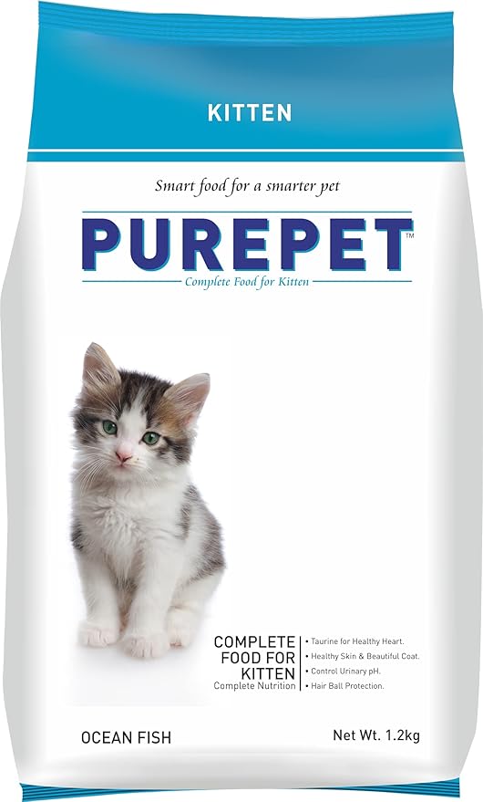 Purepet Kitten Ocean Fish Dry Food