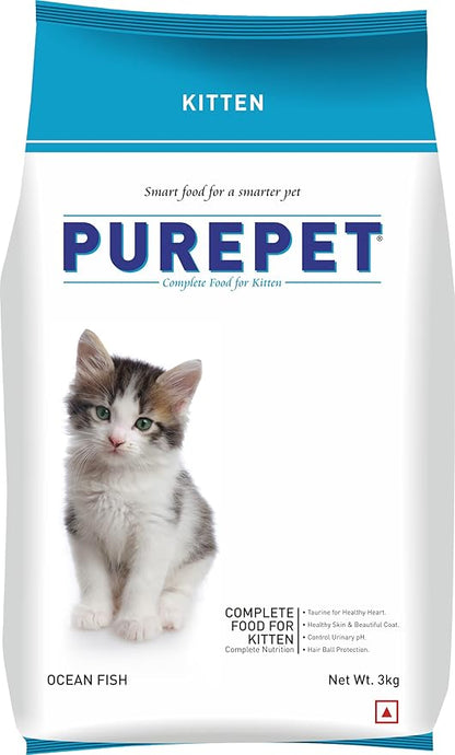 Purepet Kitten Ocean Fish Dry Food