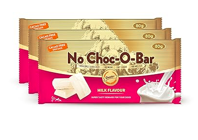 Gnawlers No Choc-o-Bar Milk Flavour Dog Treats