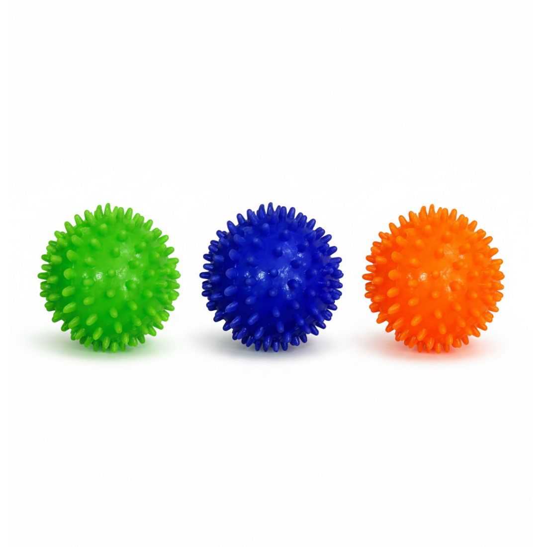 Durable Bright Colored Spiked Dog Ball