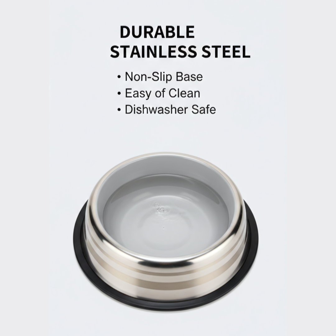 Stainless Steel Pet Bowls