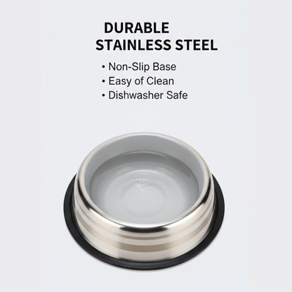 Stainless Steel Pet Bowls