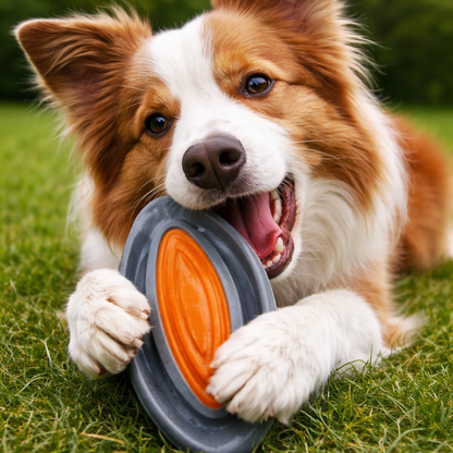 Sturdy Oval-Shaped Pet Chew Toy