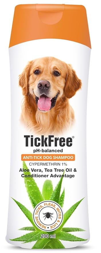 TickFree Anti-Tick Dog Shampoo - 200 ml
