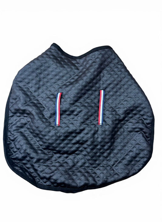 Classic Quilted Dog Coat Black
