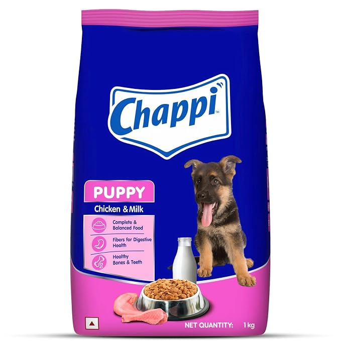 Chappi Puppy Chicken & Milk Dry Dog Food 1kg Bag