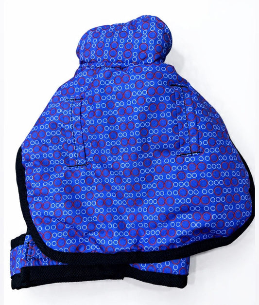 Geometric Circle Puffer Jacket