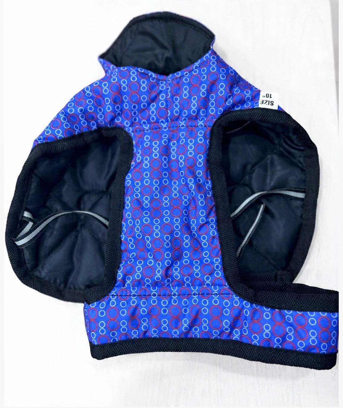 Geometric Circle Puffer Jacket