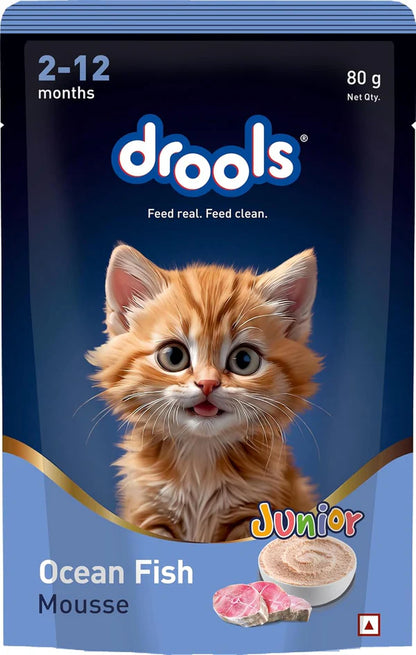 Drools Ocean Fish Mousse Kitten Gravy - 80 g
