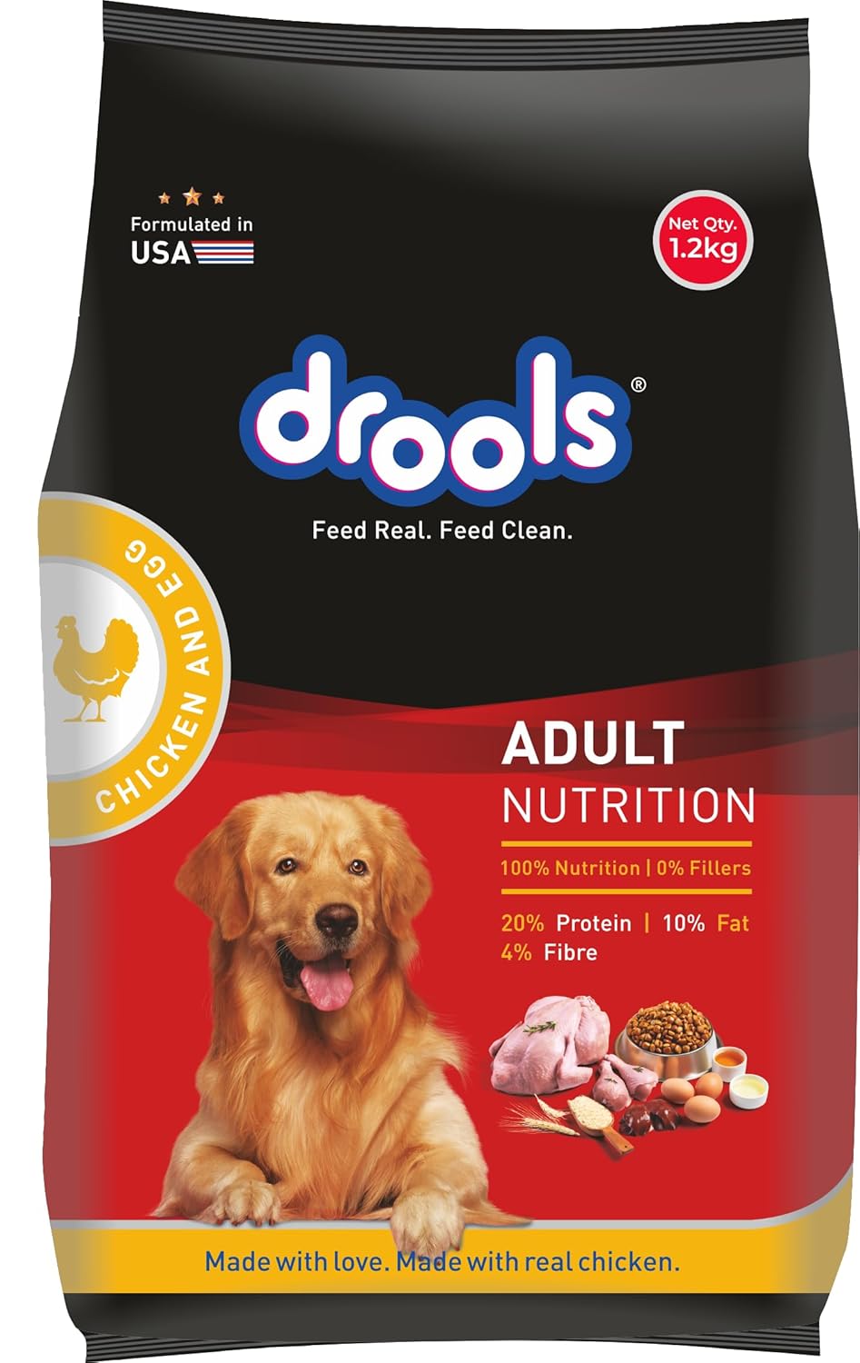 Drools Chicken and Egg Adult Dog Dry Food