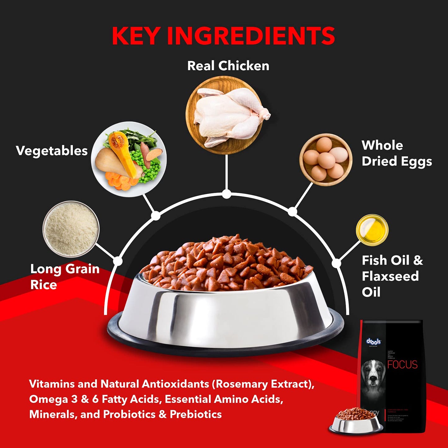 Drools Focus Puppy Super Premium Dog Dry Food