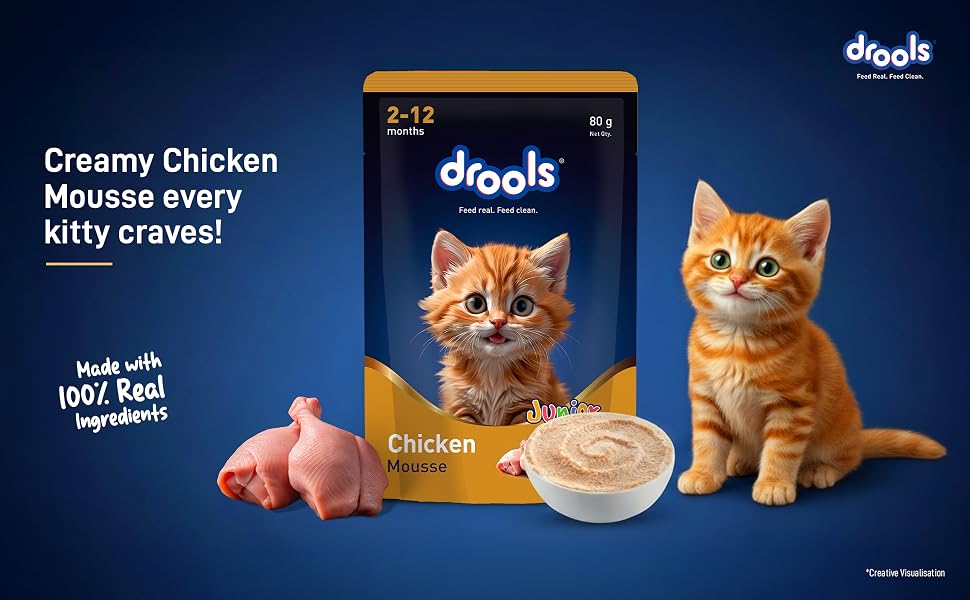 Drools Chicken Mousse Kitten Gravy 80g