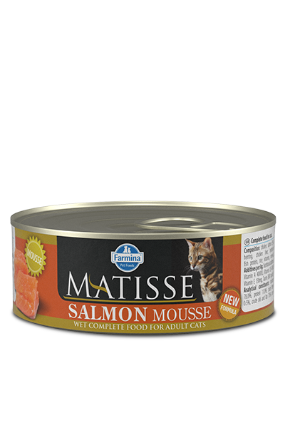 Farmina Matisse Salmon Mousse Wet Cat Food 85g Pouch
