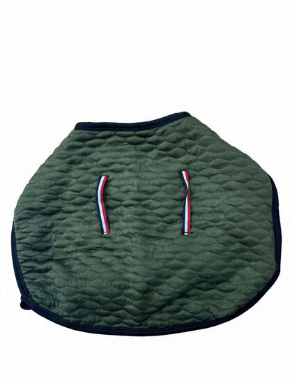 Classic Quilted Dog Coat Olive Green