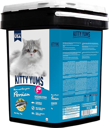 Kitty Yums Ocean Fish Persian Cat Dry Food