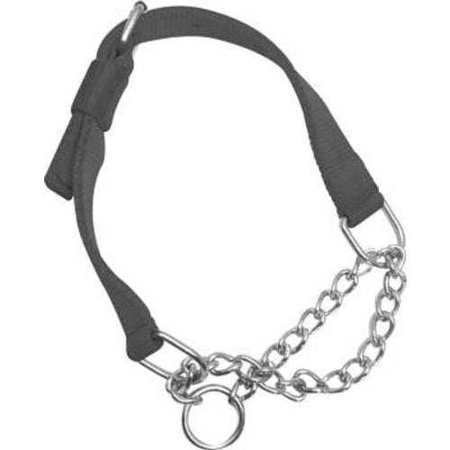 Nylon and Steel Chain Choke Collar - 1.25 - image 3