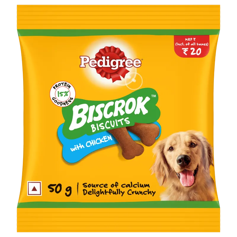 Pedigree Biscrok Chicken Dog Biscuit