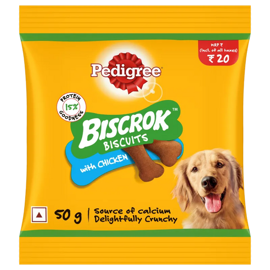 Pedigree Biscrok Chicken Dog Biscuit