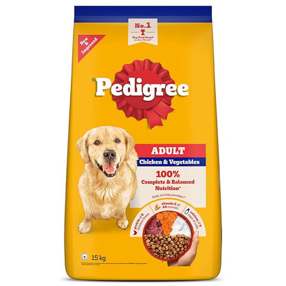 Pedigree Adult Chicken & Vegetables Dog Dry Food