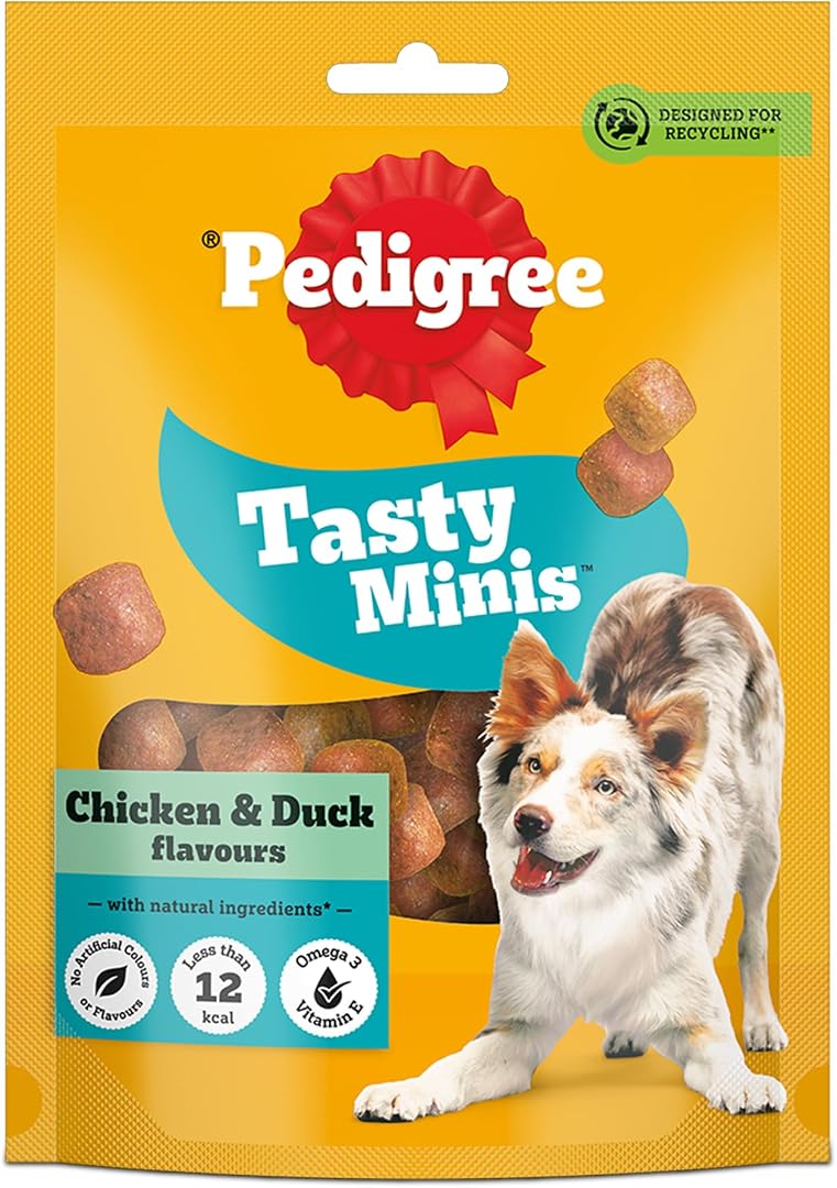 Pedigree Dog Treats Tasty Minis - Adult 10x130gm Pack